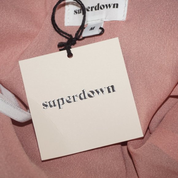 Revolve Superdown Adonia Rose Velvet Floral Mini Dress - Picture 8 of 12